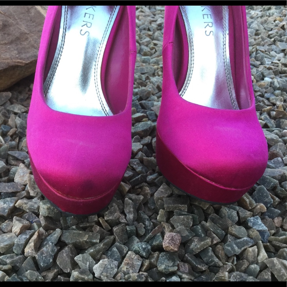 Bakers Punk Rhinestone Pumps - Picture 4 of 5